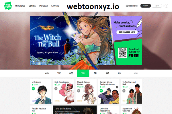 webtoon yz