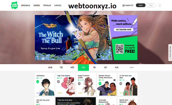 webtoon yz